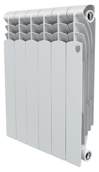 Радиатор Биметаллический ROYAL Thermo Revolution 4 секции, 500мм/80мм, 160Вт, белый, — купить в Кургане, цены в интернет-магазине «АкваТехника»