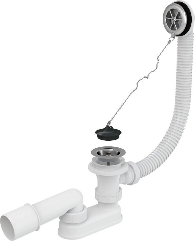 Обвязка для ванны АЛКА ПЛАСТ А501 хромированный  — купить в Кургане, цены в интернет-магазине «АкваТехника»