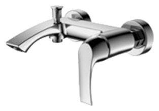 Смеситель для ванны SMART Прайм SM113503AA_R,  однорычажный, хром, — купить смеситель для ванны в Кургане, цены в интернет-магазине «АкваТехника»