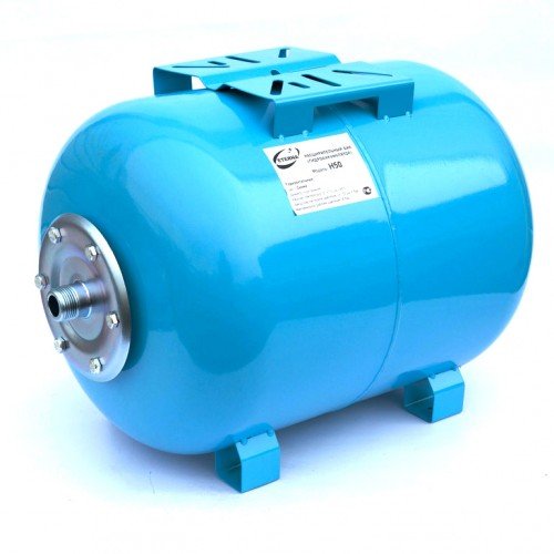 Гидроаккумулятор для водоснабжения ETERNA WAO пласт.фланец 50л горизонтальный  — купить инженерную сантехнику в Кургане, цены в интернет-магазине «АкваТехника»